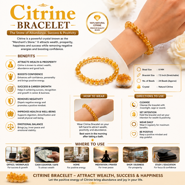 Citrine original bracelet