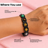 Black Metal Dhan Yog Bracelet