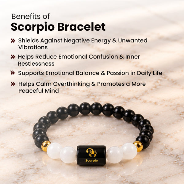Scorpio Zodiac Bracelet
