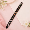 Black Metal Dhan Yog Bracelet