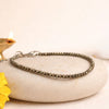 Raw Pyrite Anklet