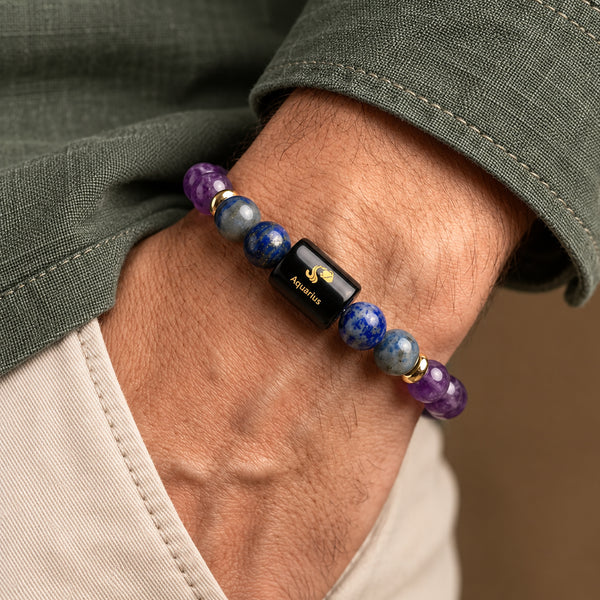 Aquarius Zodiac Bracelet