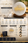 7 Horse Selenite Charging Coaster